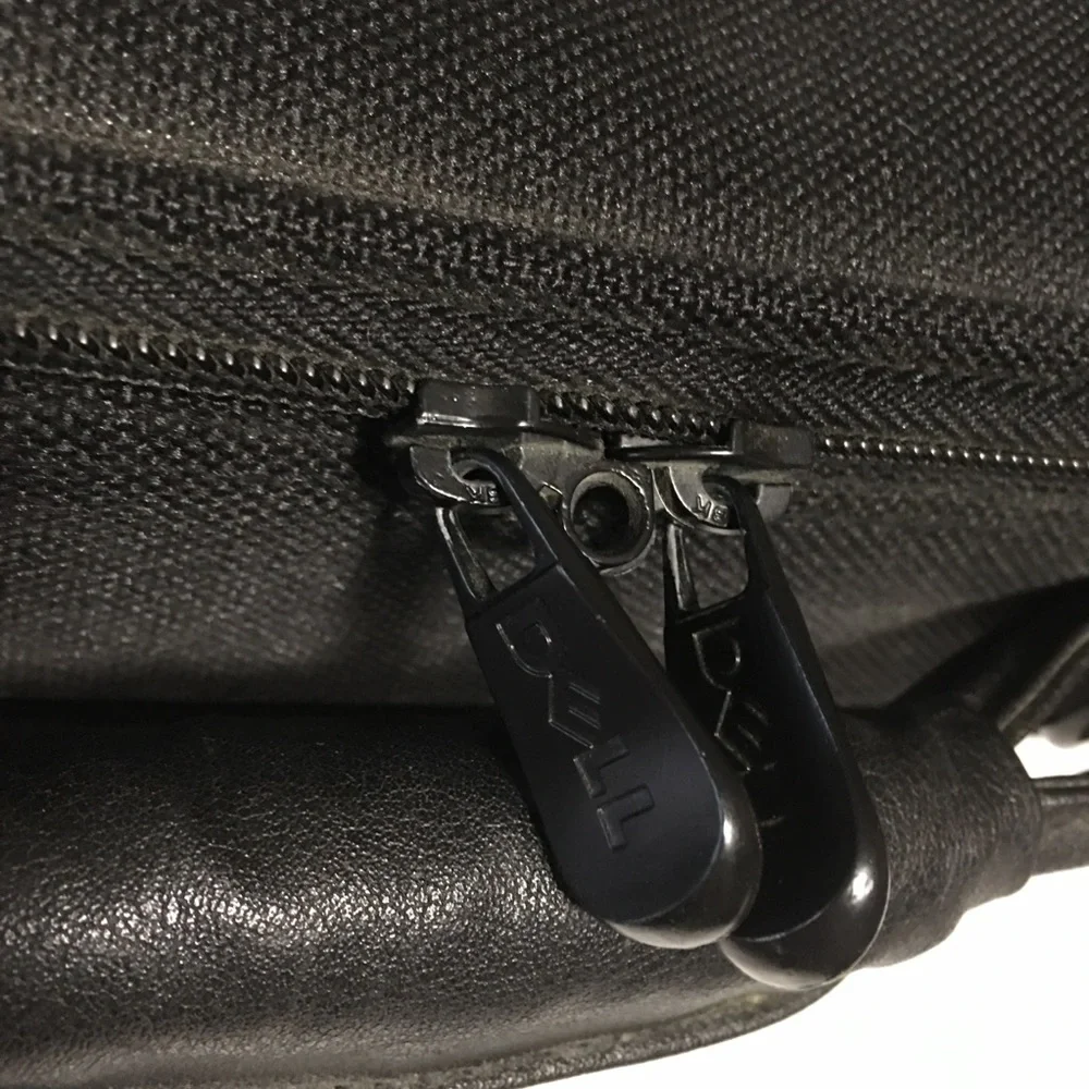 Dell Laptop Computer Adjustable Removable Padded Shoulder bag whandles Black